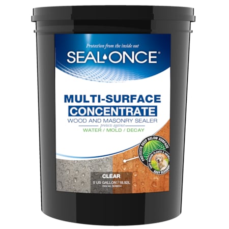 Seal-Once 5 GAL Multi-Surface Concentrate SO8814